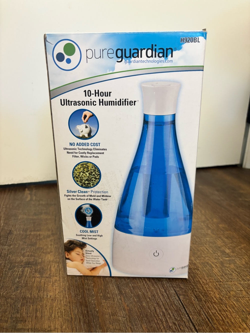 PureGuardian 10-Hour Ultrasonic Humidifier
